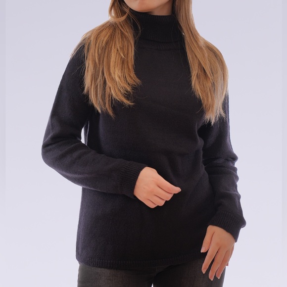 Minark Women’s Sweater Turtleneck Raglan Sleeve - Picture 3 of 4